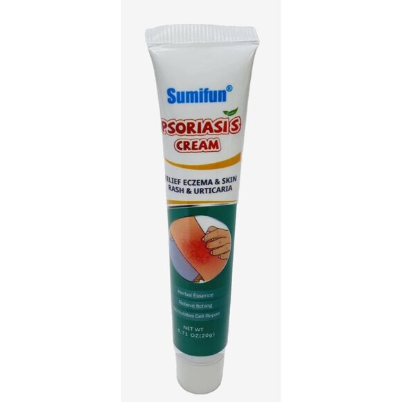 Psoriasis Relief Cream Eczema Skin Rash Treatment Moisturizer Soothing Brand New - Picture 1 of 7